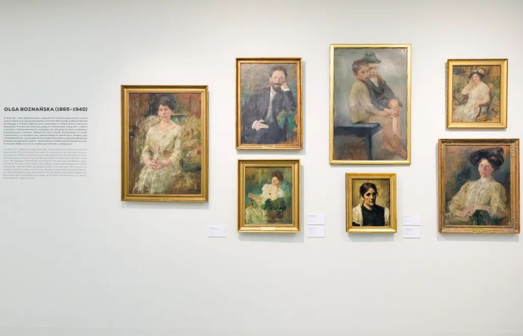 Prezentacja wystawy pt. "Poznańska Boznańska" w Muzeum Narodowym w Poznaniu. Fot. PAP/Marek Zakrzewski