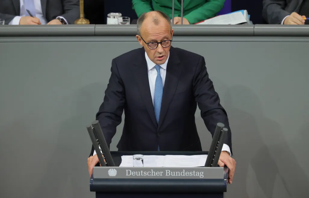 Friedrich Merz Fot. PAP/EPA/HANNIBAL HANSCHKE