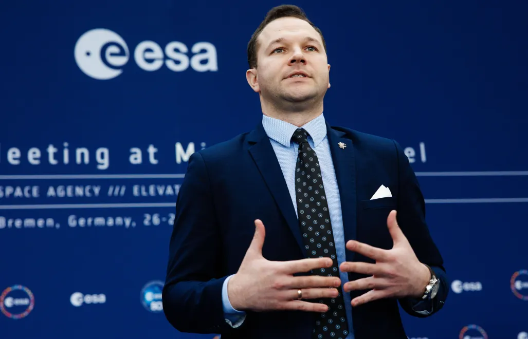 Edvinas Grikszas. Fot. PAP/EPA/	CLEMENS BILAN