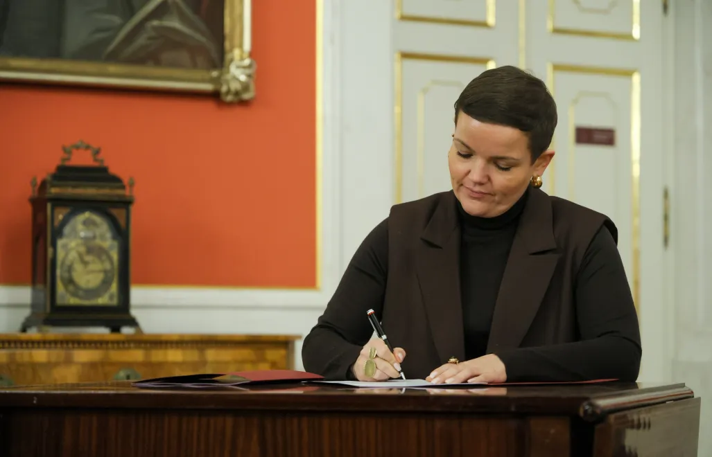 Ministra kultury Marta Cienkowska. Fot. PAP/	Rafał Guz