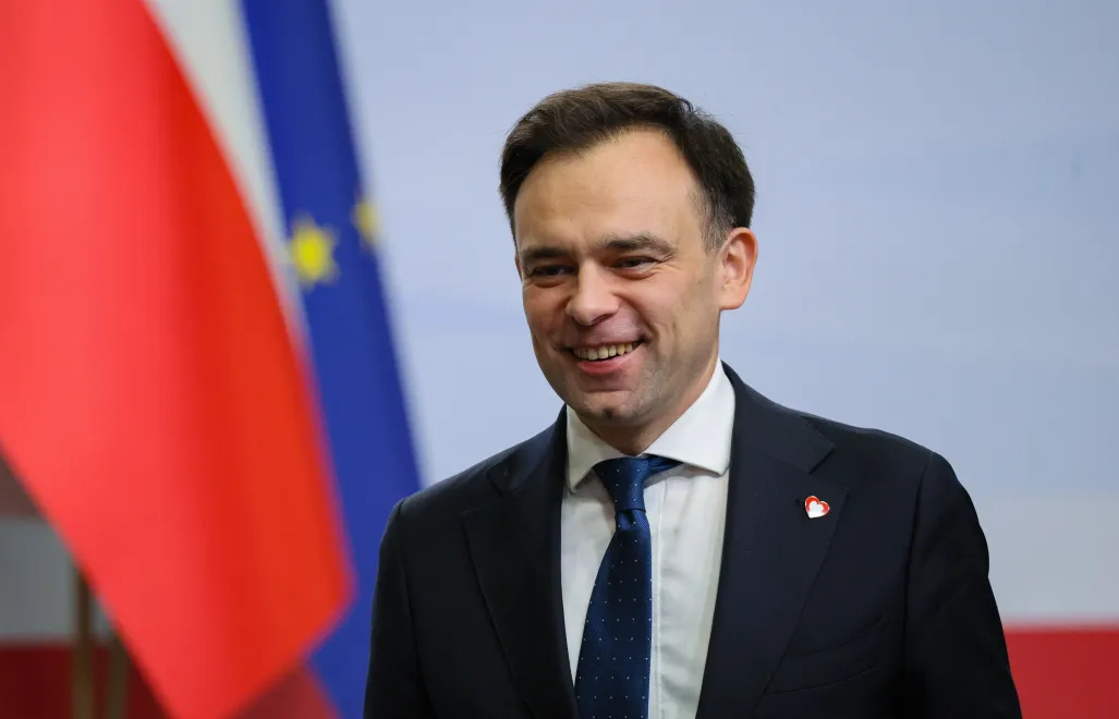 Minister finansów i gospodarki Andrzej Domański. Fot. PAP/	Paweł Supernak