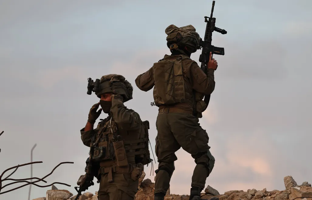 Ізраїльські військові, фотоілюстрація. Fot. PAP/EPA/ATEF SAFADI 