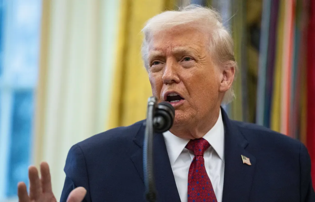 Donald Trump. Fot. PAP/ EPA/BONNIE CASH