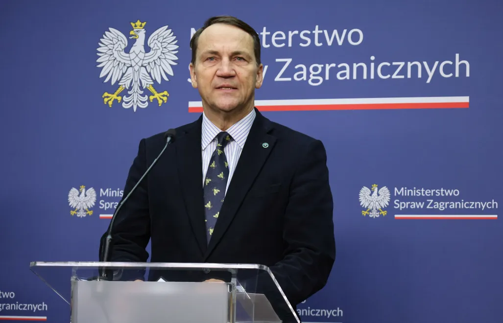 Radoslaw Sikorski. Photo: PAP/Albert Zawada