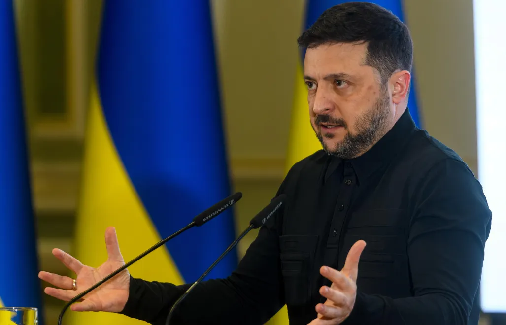 Президент Украины Владимир Зеленский. Fot. PAP/EPA/Vladyslav Musiienko