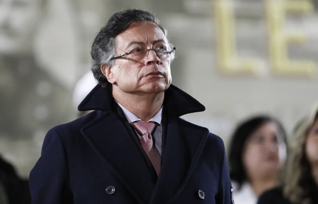 Prezydent Kolumbii Gustavo Petro. Fot. PAP/EPA/CARLOS ORTEGA