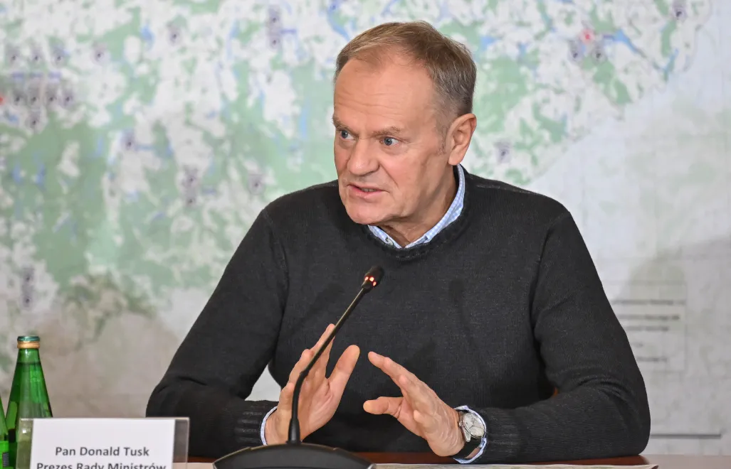 Premier Donald Tusk. Fot. PAP/Adam Warżawa