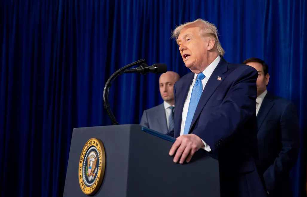 Donald Trump. Fot. EPA/NICOLE COMBEAU / POOL