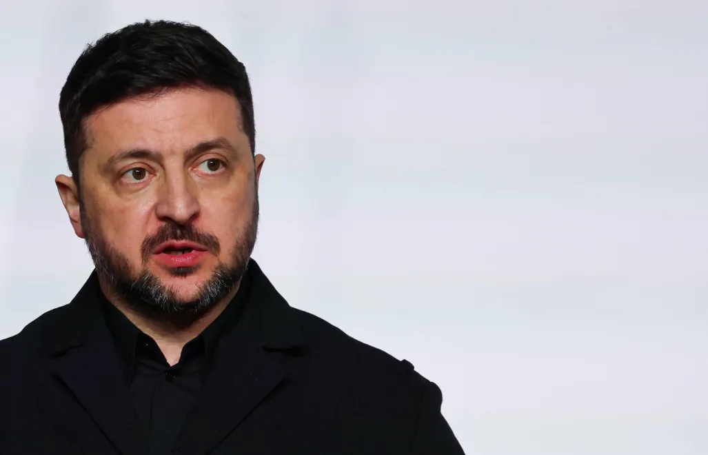 Президент Украины Владимир Зеленский. Fot. PAP/EPA/LUDOVIC MARIN / POOL 