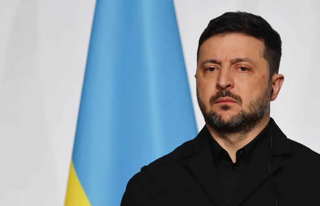 Президент Украины Владимир Зеленский. Fot. PAP/EPA/Ludovic Marin / Pool