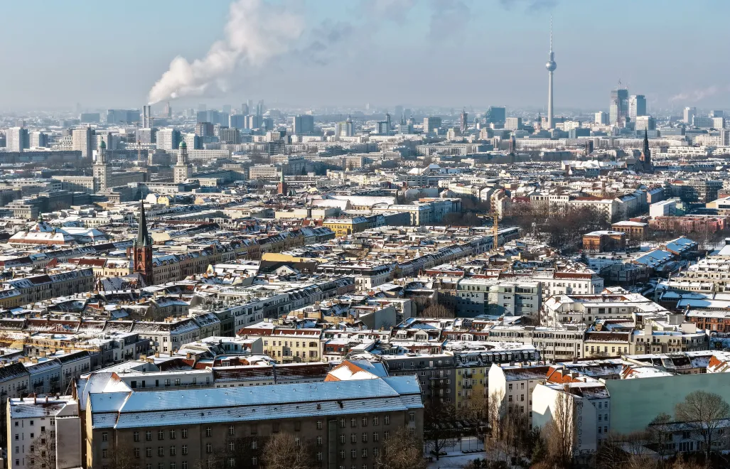 Widok na Berlin, fot. PAP/EPA/HANNIBAL HANSCHKE