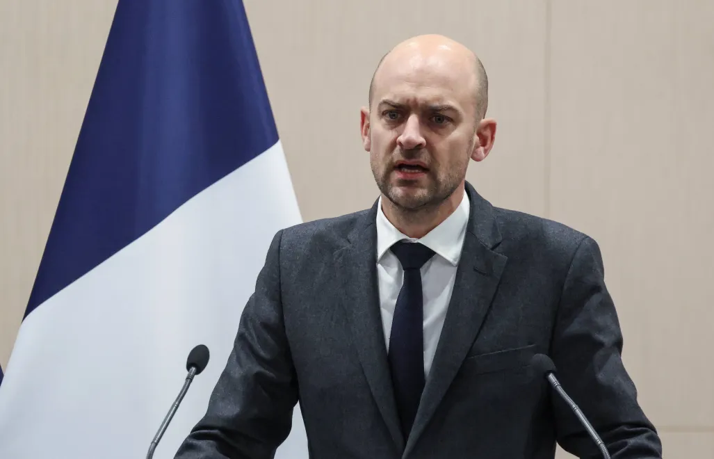 Minister spraw zagranicznych Francji Jean-Noel Barrot Fot. PAP/EPA/LUDOVIC MARIN