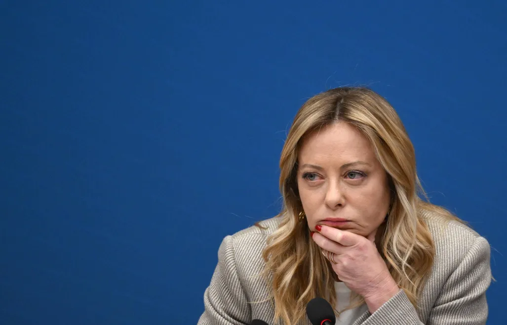 Giorgia Meloni, fot. PAP/EPA/ANSA/ETTORE FERRARI