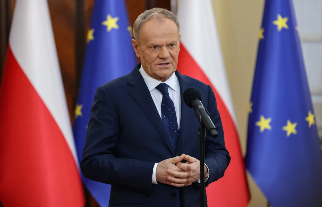 Premier Donald Tusk. Fot. PAP/Albert Zawada