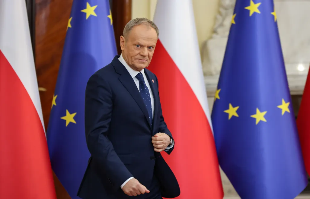 Premier Donald Tusk. Fot. PAP/Albert Zawada
