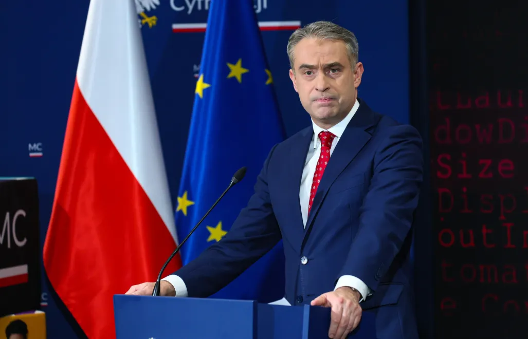 Gawkowski: wszystko wskazuje na to, że mamy do czynienia z rosyjskim sabotażem. Fot. PAP/	Szymon Pulcyn