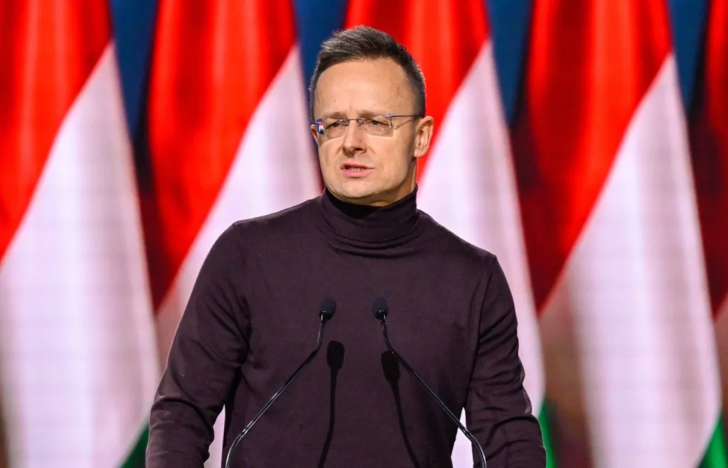 Peter Szijjarto Fot. PAP/EPA/Robert Hegedus
