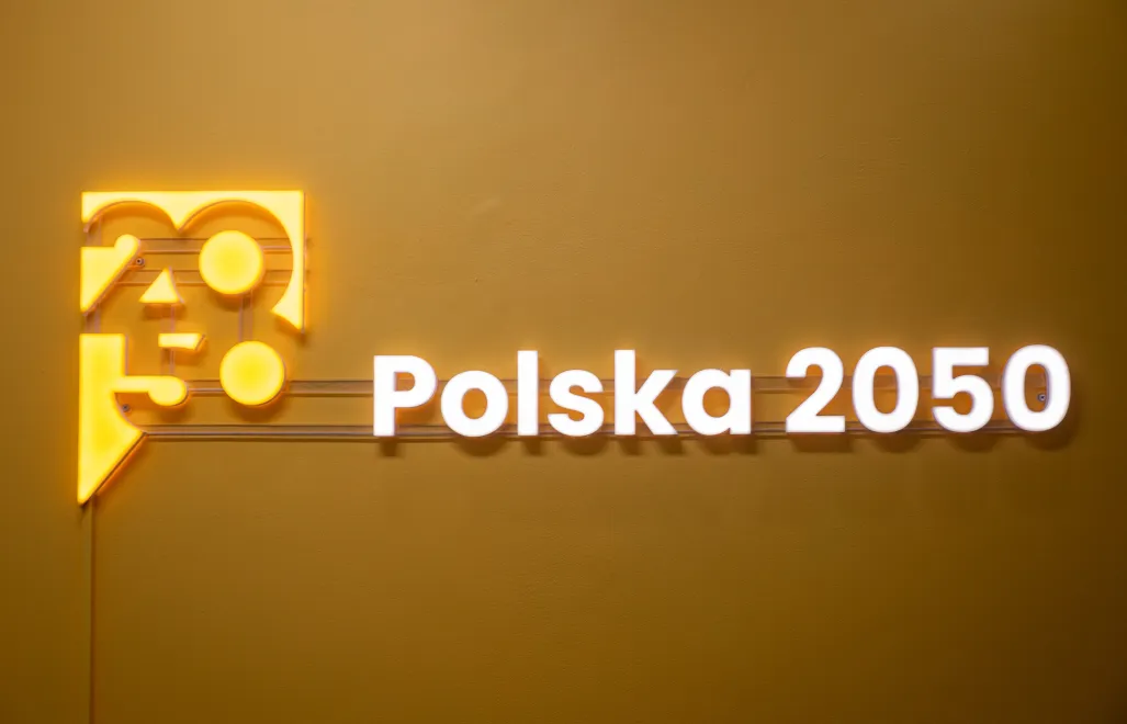 Logo Polski 2050 Fot. PAP/Jakub Kaczmarczyk
