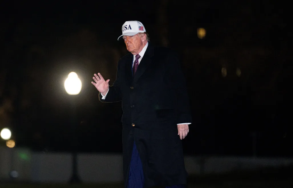 Donald Trump Fot. PAP/EPA/AARON SCHWARTZ / POOL