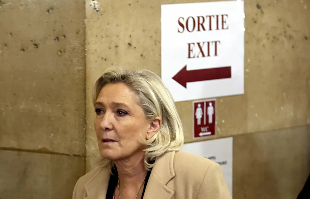 Marine Le Pen Fot. PAP/EPA/YOAN VALAT