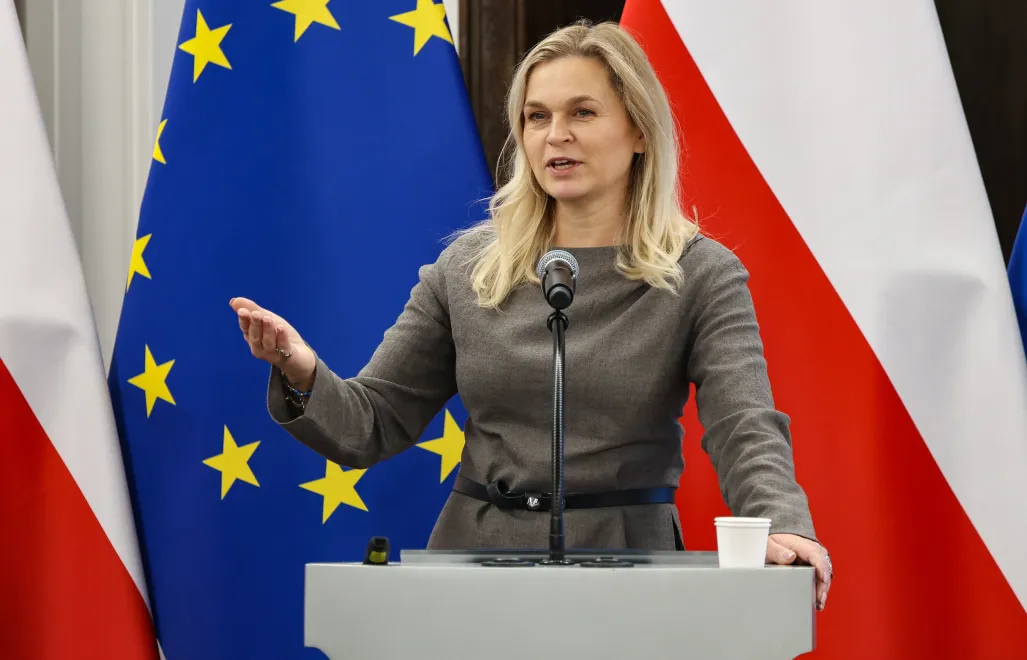 Barbara Nowacka Fot. PAP/Albert Zawada