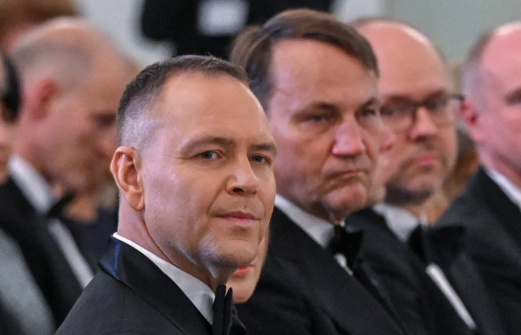 Karol Nawrocki i Radosław Sikorski Fot. PAP/Radek Pietruszka