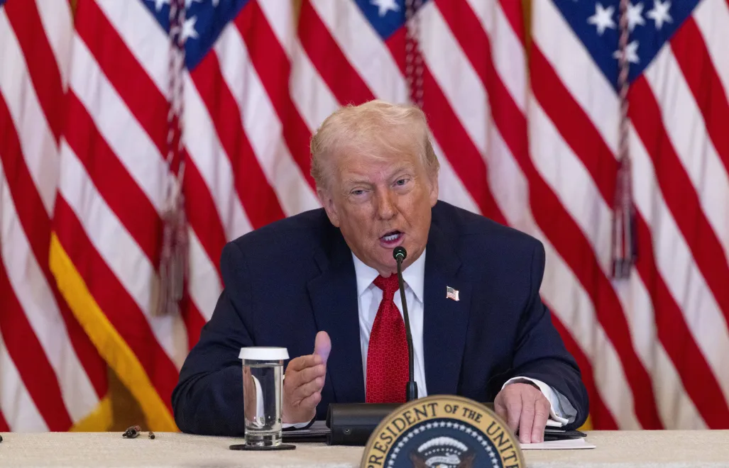 Donald Trump. Fot. PAP/EPA/SHAWN THEW