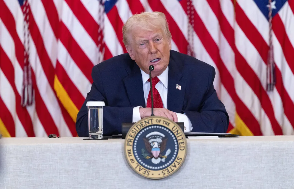 Donald Trump. Fot. PAP/ EPA/SHAWN THEW 