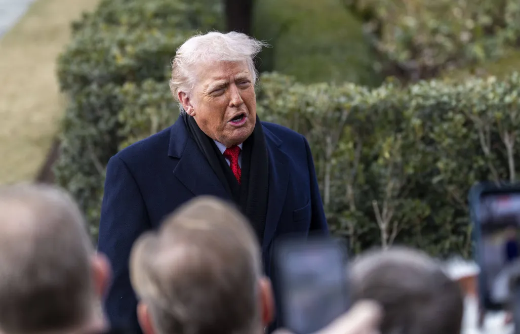 Donald Trump, fot. PAP/EPA/SHAWN THEW