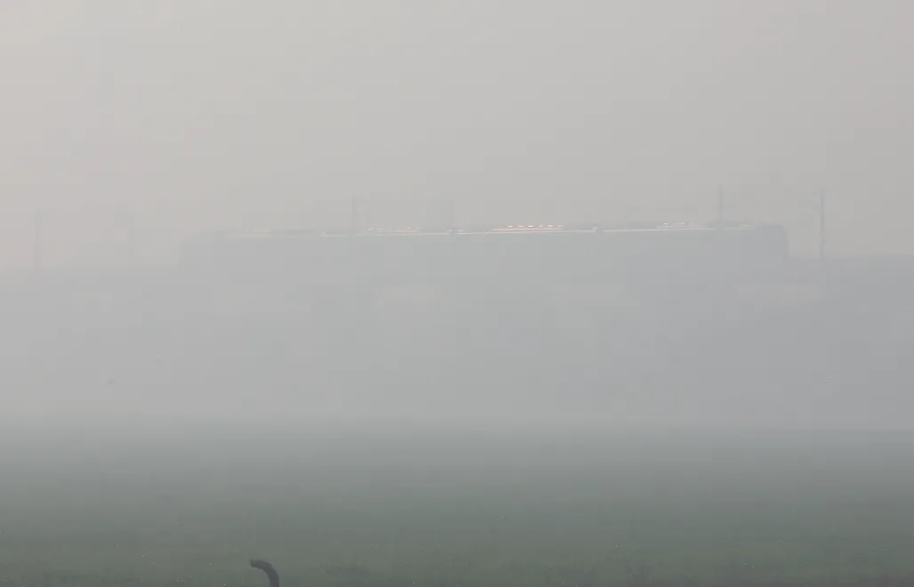 Smog. Fot. PAP/EPA/	HARISH TYAGI (zdjęcie ilustracyjne)