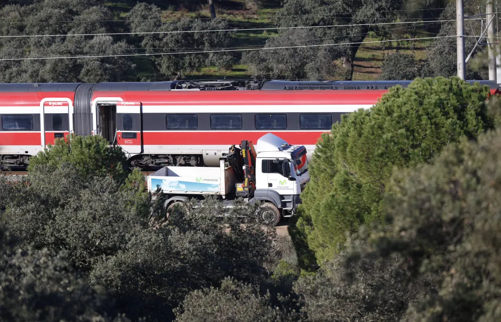 Miejsce wypadku Fot. PAP/EPA/ZAPATA