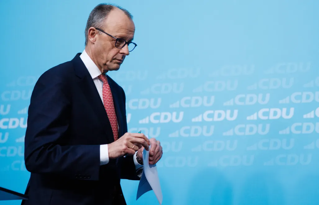 Kanclerz Niemiec Friedrich Merz. Fot. PAP/EPA/CLEMENS BILAN