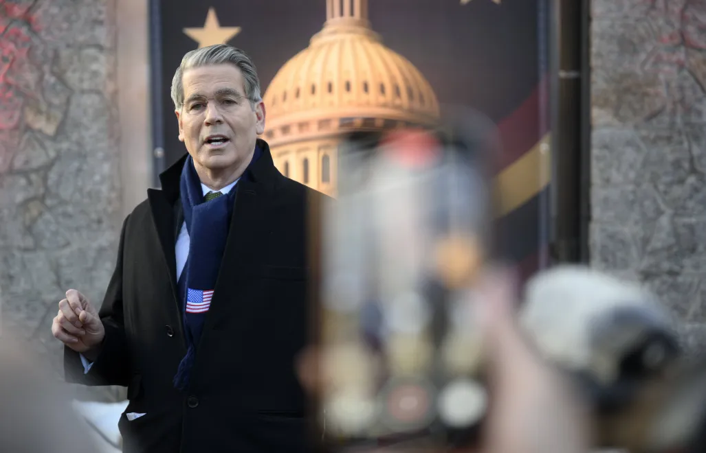 Скотт Бессент. Fot. PAP/EPA/LAURENT GILLIERON