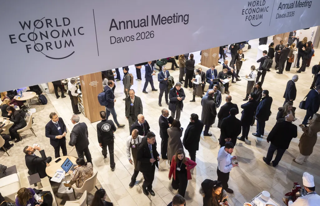  Всесвітній економічний форум (ВЕФ) у Давосі, Швейцарія, 20 січня 2026 року. Fot. PAP/EPA/LAURENT GILLIERON