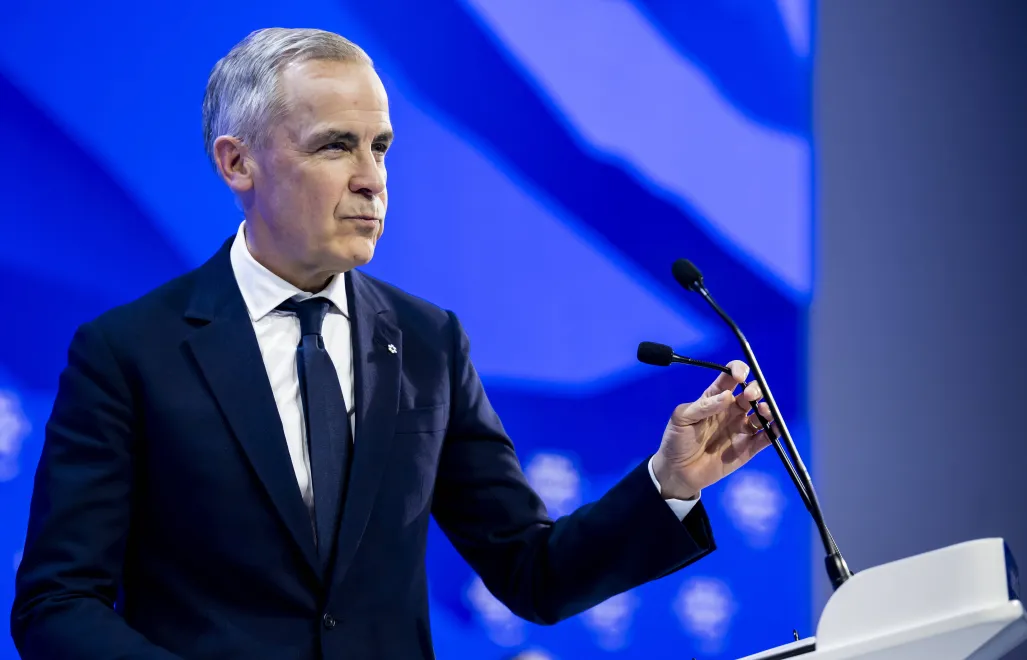 Mark Carney. Fot. PAP/EPA/GIAN EHRENZELLER 