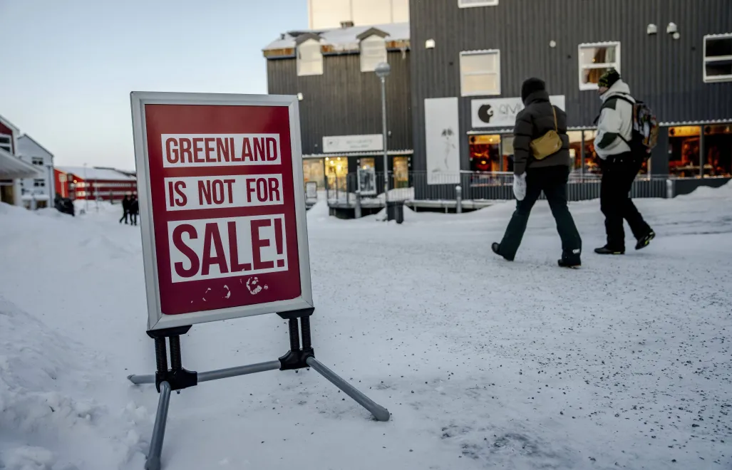 Nuuk, stolica Grenlandii. Fot. PAP/EPA/MADS CLAUS RASMUSSEN