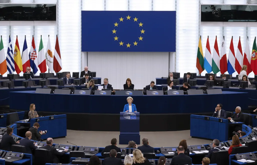 PE poparł wniosek o skierowanie umowy z Mercosurem do TSUE. Fot. PAP/EPA/YOAN VALAT