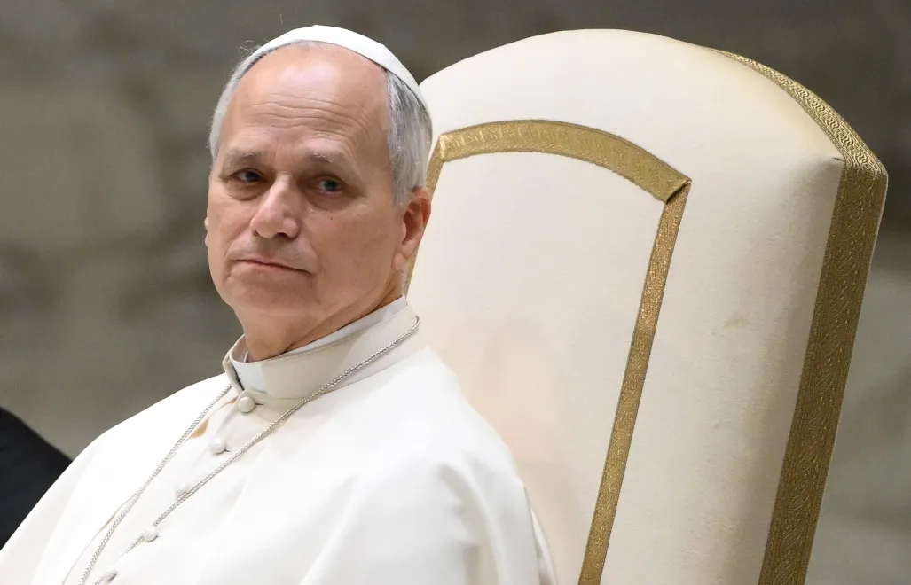 Leon XIV, fot. PAP/EPA/ANSA/ETTORE FERRARI