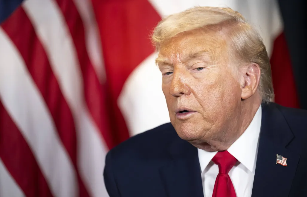 Donald Trump. Fot. EPA/LAURENT GILLIERON / POOL