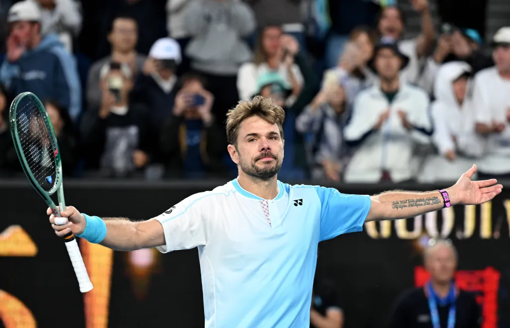 Stan Wawrinka. Fot. PAP/EPA/JAMES ROSS