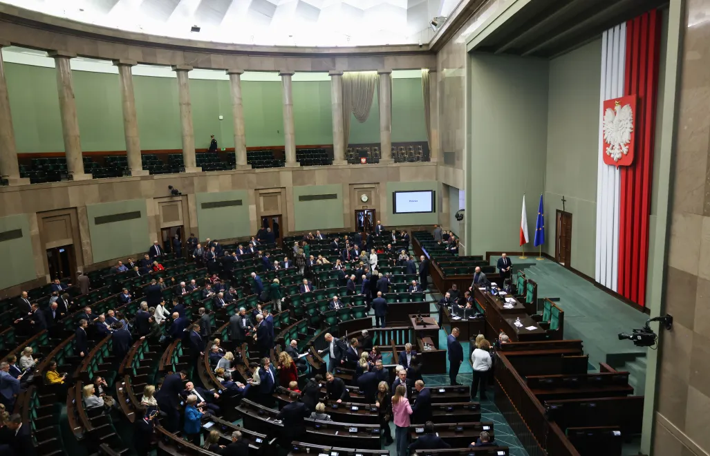 Obrady Sejmu Fot. PAP/Albert Zawada