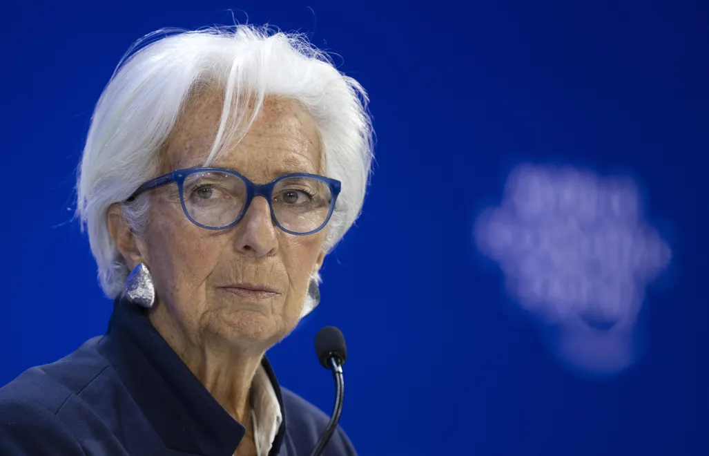 Szefowa Europejskiego Banku Centralnego (EBC) Christine Lagarde. Fot. PAP/EPA/GIAN EHRENZELLER