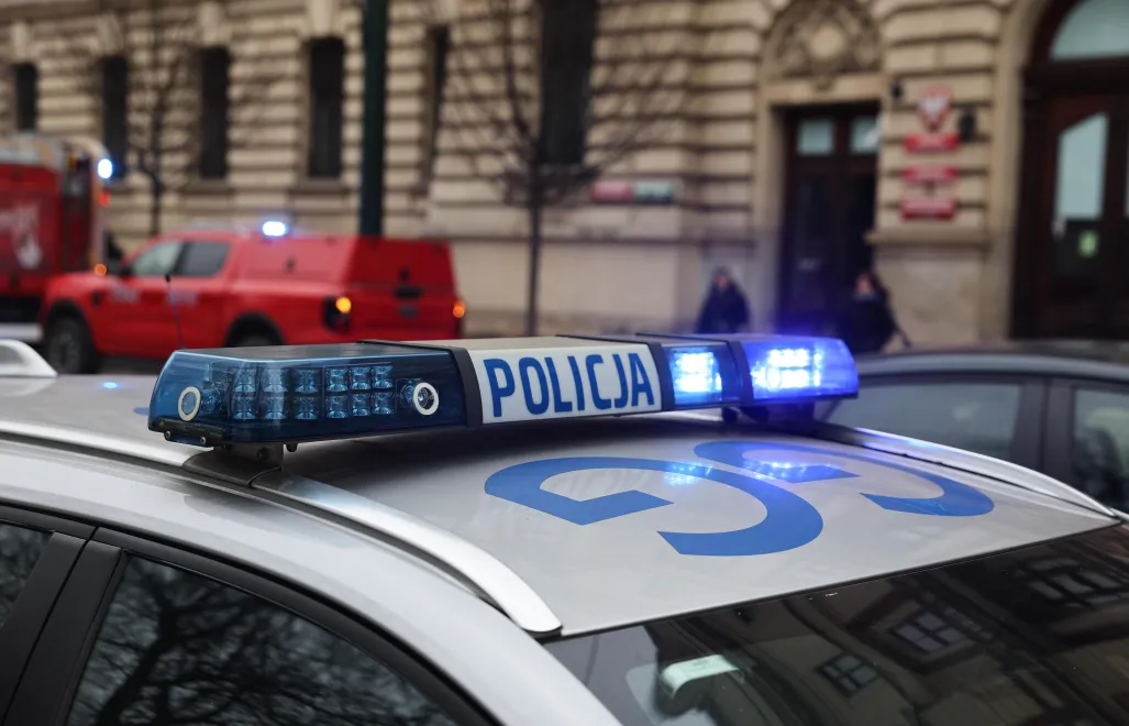 Policja: zatrzymany przebywa w policyjnym areszcie i zostanie doprowadzony do prokuratury. Fot. PAP/	Art Service