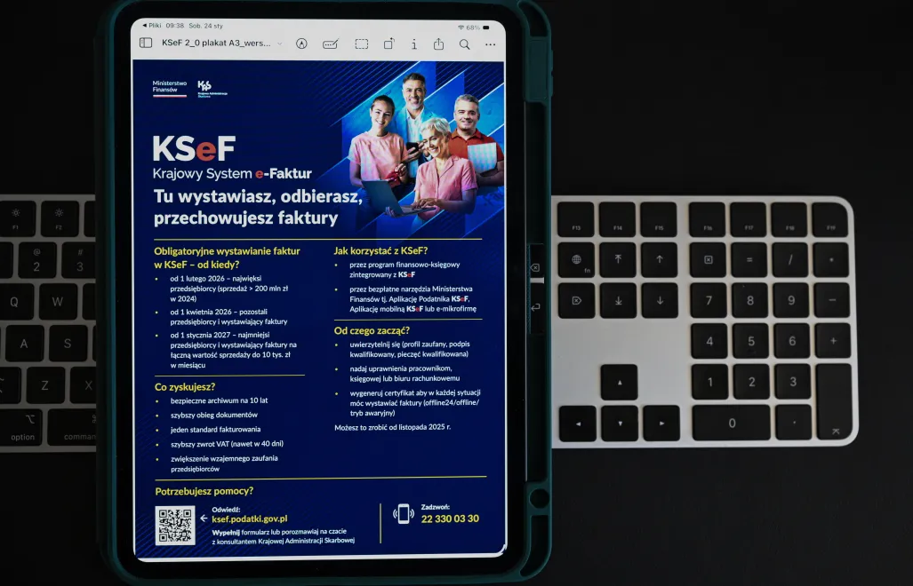 KSeF (zdjęcie ilustracyjne). Fot. PAP/Darek Delmanowicz