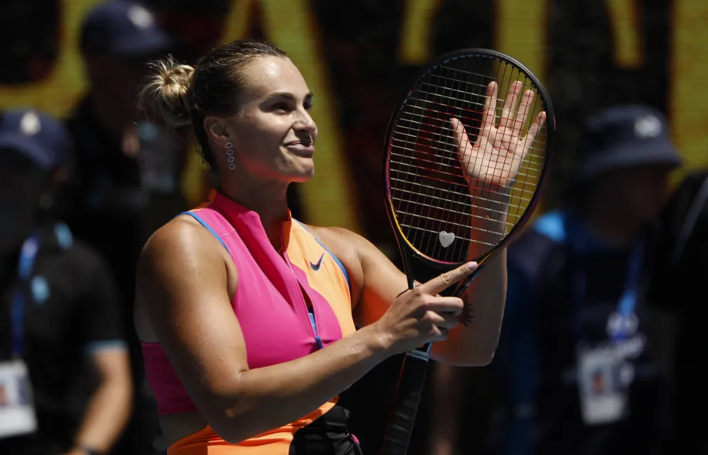 Aryna Sabalenka. Fot. PAP/EPA/ROB PREZIOSO