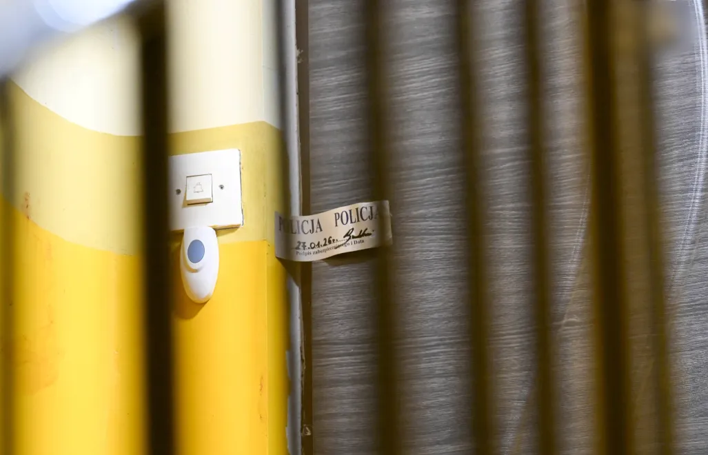 Mieszkanie, w którym doszło do tragedii Fot. PAP/Piotr Kowala