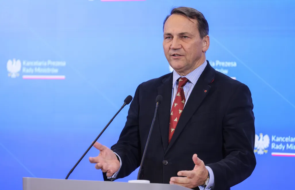 Радослав Сікорський. Fot. PAP/Rafał Guz