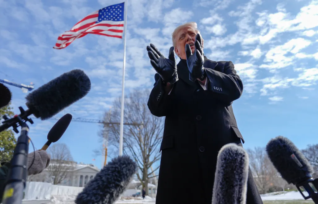 Donald Trump Fot. PAP/EPA/KENT NISHIMURA / POOL