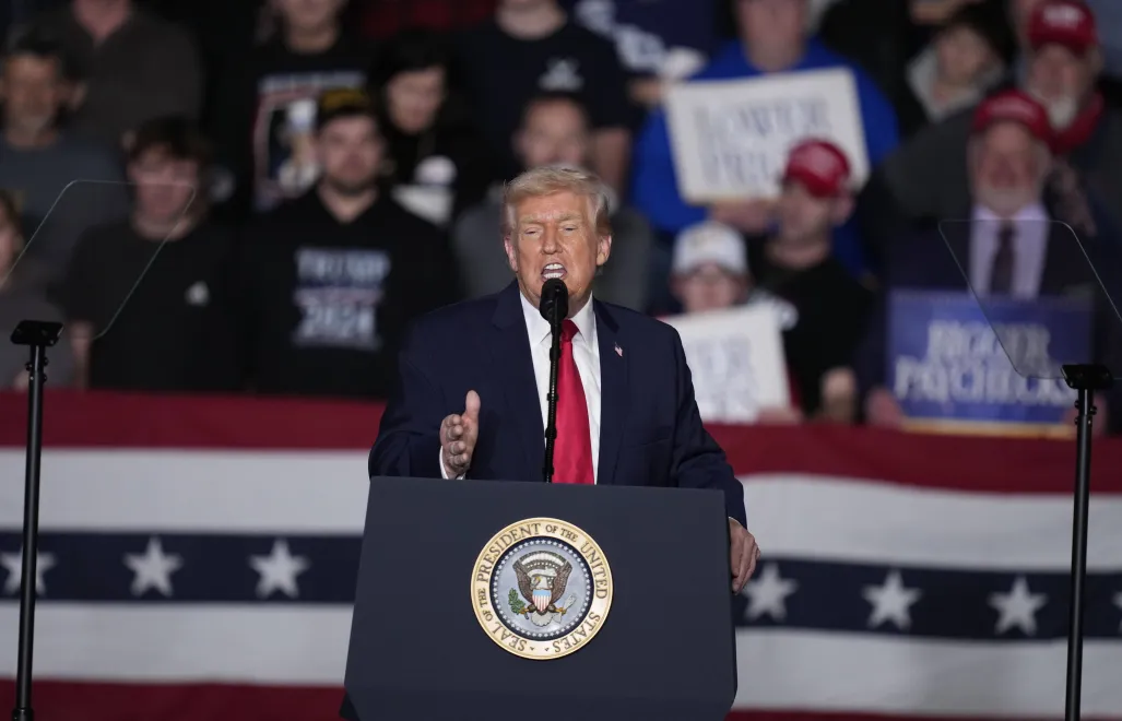 Prezydent USA Donald Trump. Fot. PAP/EPA/MATTHEW PUTNEY