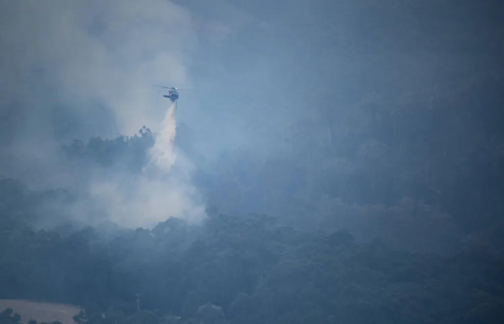 Fala rekordowych upałów w Australii, wysokie ryzyko pożarów. Fot. PAP/EPA/MICHAEL CURRIE